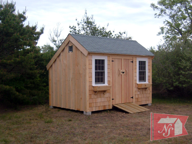 Saltbox shed design - Matias